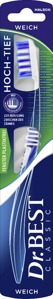 Dr.Best Classic Zahnbürste Hoch-Tief weich 