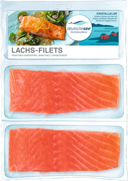 Deutsche See Lachs-Filets 320g