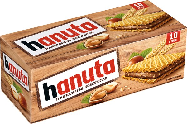 Hanuta 10 Stück 220g