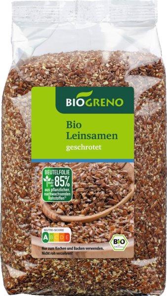 Biogreno Leinsamen geschrotet 500g