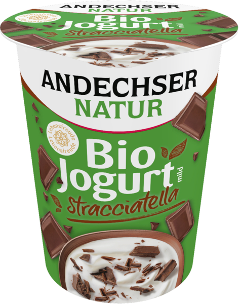 Andechser Natur Bio-Jogurt mild Stracciatella 400g
