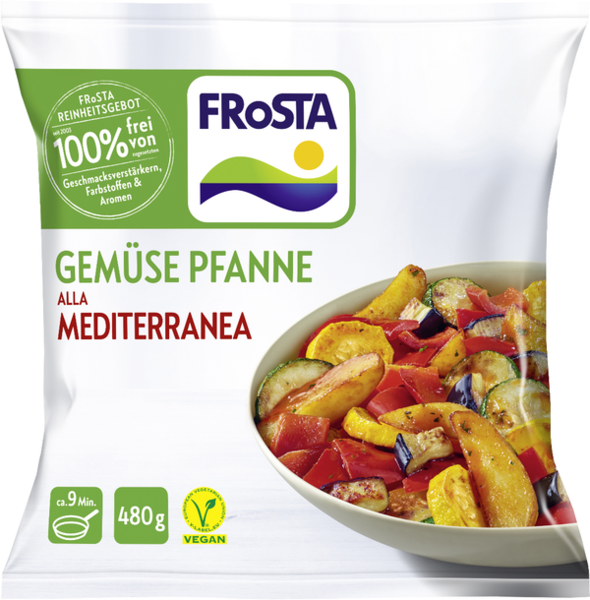 Frosta Gemüse Pfanne alla Mediterranea 480g