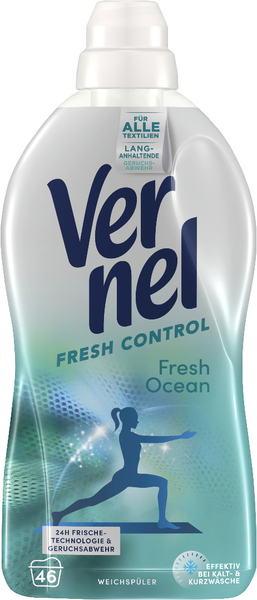 Vernel Weichspüler Fresh Control Fresh Ocean 46 Waschladungen 1,012l