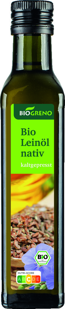 Biogreno Leinöl nativ kaltgepresst 0,25l