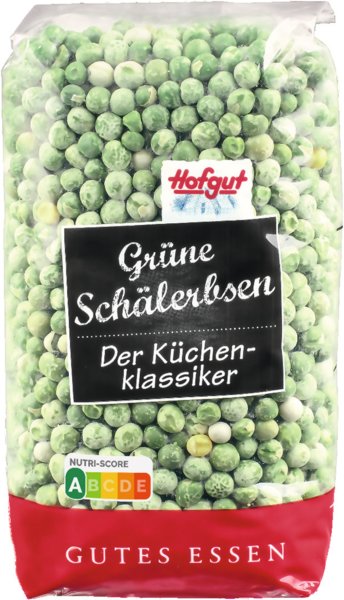 Hofgut Grüne Schälerbsen 500g