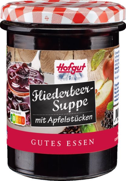 Hofgut Fliederbeersuppe 410g