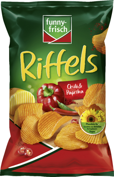 funny-frisch Riffels Chili & Paprika 150g