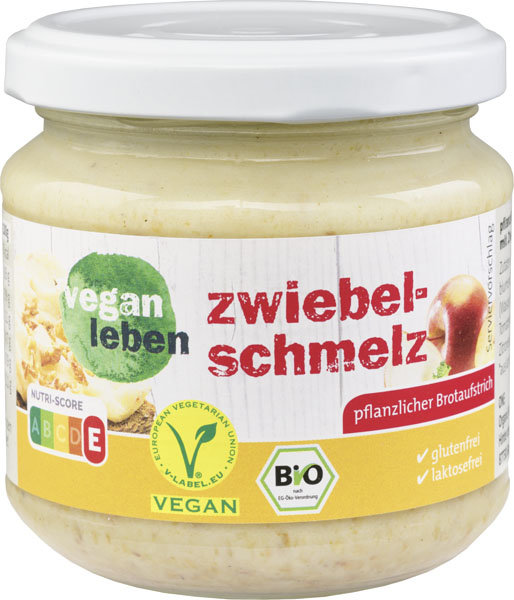 vegan leben Bio Zwiebelschmelz 150g