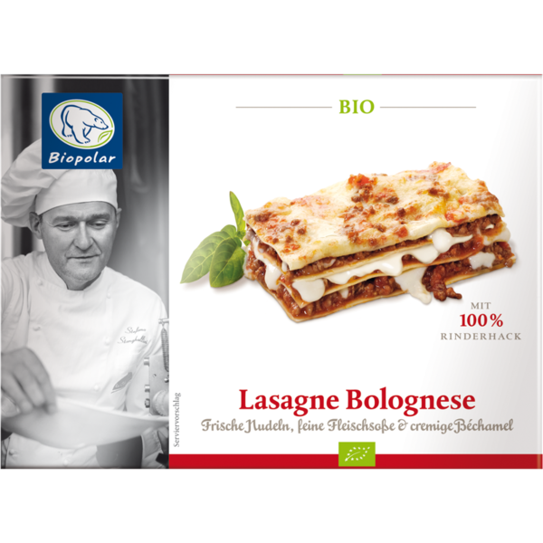 Biopolar Lasagne Bolognese 400g