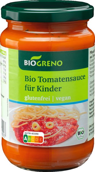 Biogreno Tomatensauce für Kinder 340ml