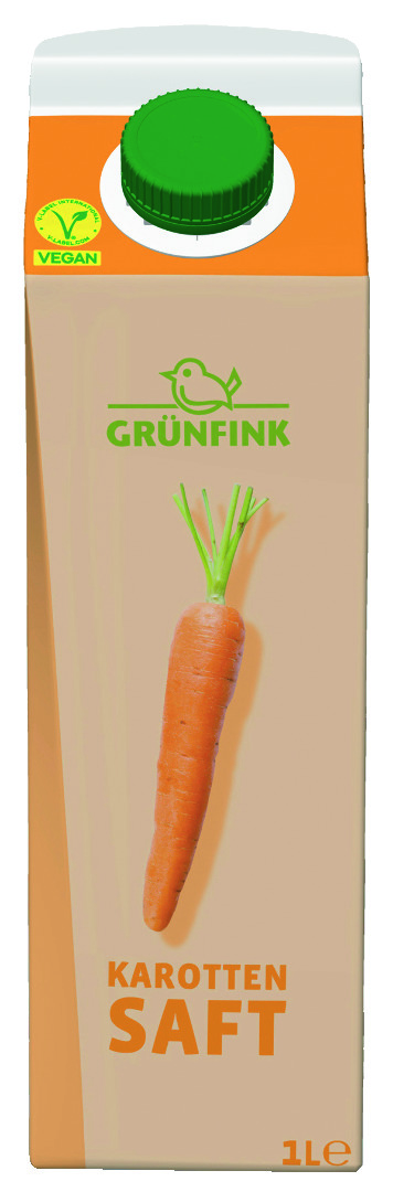 Grünfink Karottensaft 1l