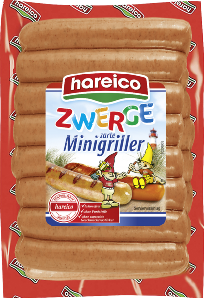 Hareico Zwerge zarte Minigriller 20 Stück 360g