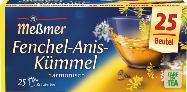 Meßmer Fenchel-Anis-Kümmel 25 Beutel