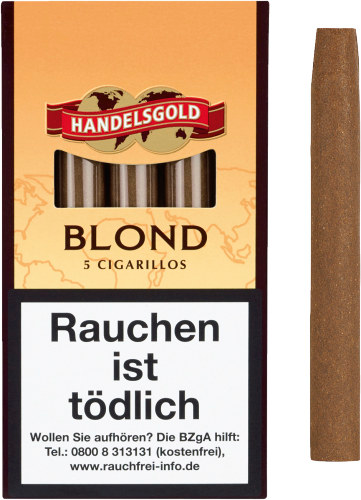 Handelsgold Blond 5 Zigarillos