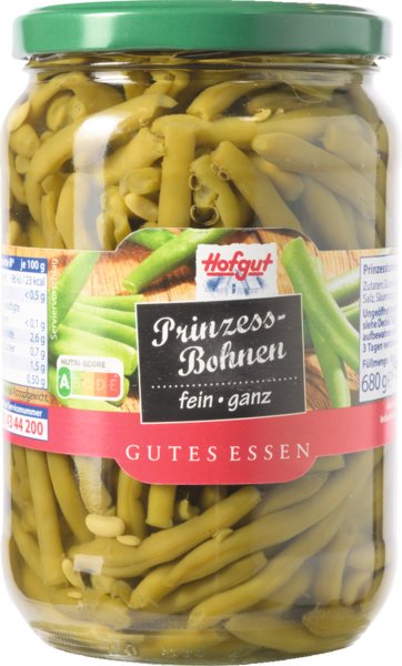 Hofgut Prinzessbohnen 680g