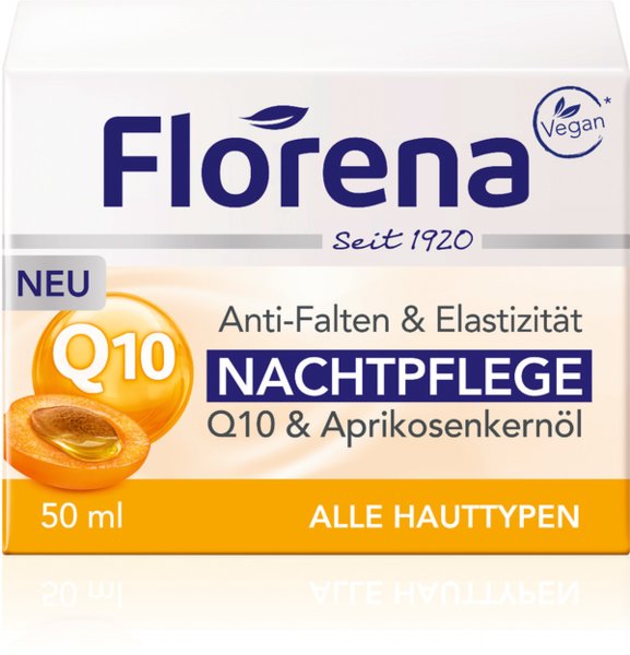Florena Q10 Anti-Falten Nachtpflege 50ml