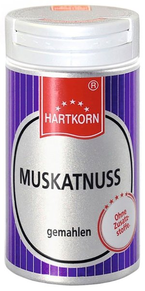 Hartkorn Muskat gemahlen 32g