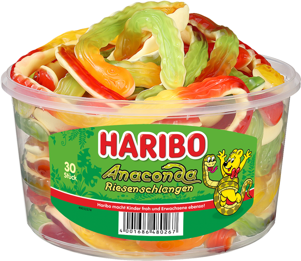 Haribo Anaconda Riesenschlange 30 Stück