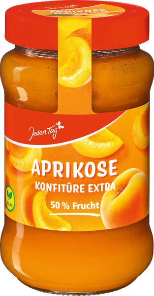Jeden Tag Konfitüre extra Aprikose 450g