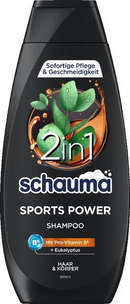 Schauma Shampoo 2in1 Sports-Power 400ml