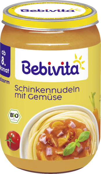 Bebivita Schinkennudeln mit Gemüse 220g