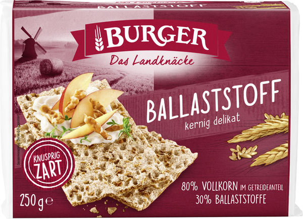 Burger Das Landknäcke Ballaststoff 250g