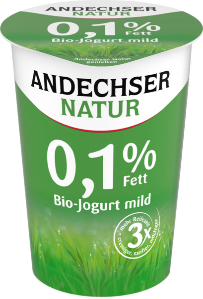 Andechser Natur Bio Jogurt mild 0,1% 500 g
