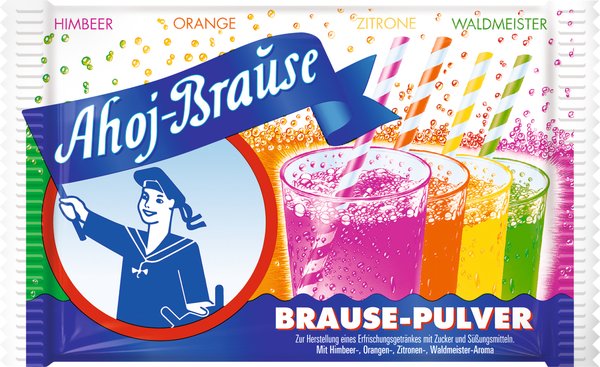 Ahoj Brause-Pulver 4 Sorten 10 Beutel