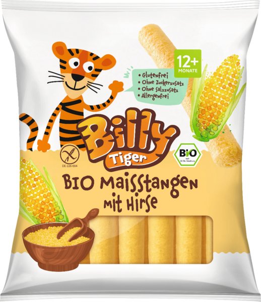 Billy Tiger Bio Maisstangen 50g