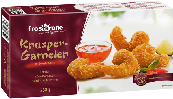 Frostkrone Garnelen in Knusperpanade 260g