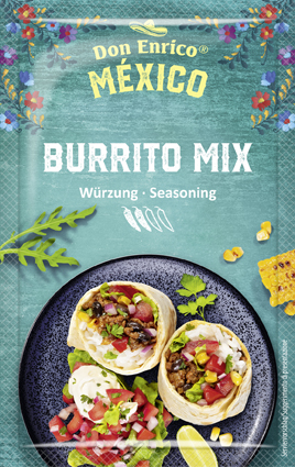 Don Enrico México Burrito Mix Würzung 35g