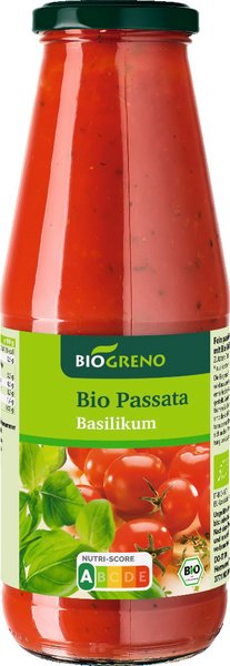 Biogreno Passata Basilikum 680g