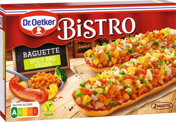Dr.Oetker Bistro Baguette Spicy BBQ vegan 250g