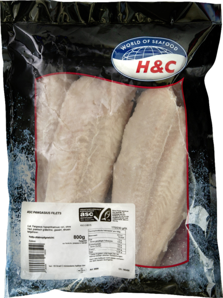 H&C Pangasius Filets 800g