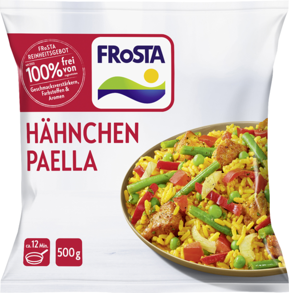 Frosta Hähnchen Paella 500g