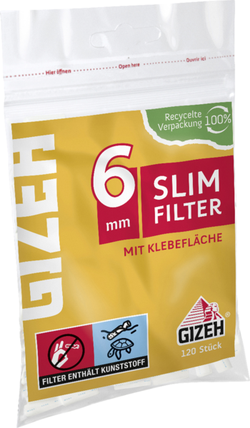 Gizeh Slim Filter 120 Stück