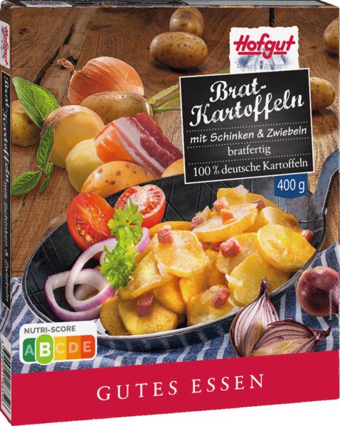 Hofgut Bratkartoffeln mit Schinken und Zwiebeln 400g