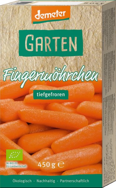 Demeter Garten Fingermöhrchen 450g