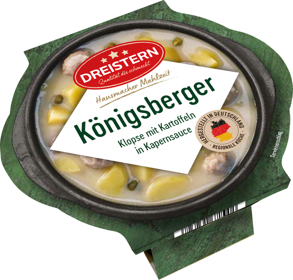 Dreistern Königsberger Klopse mit Kartoffeln 400g