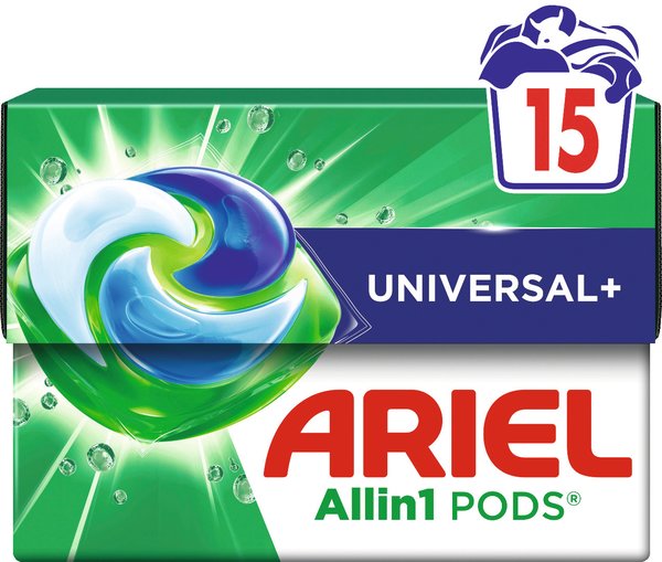 Ariel All-in-1 Pods Universal Flüssig 15 Waschladungen