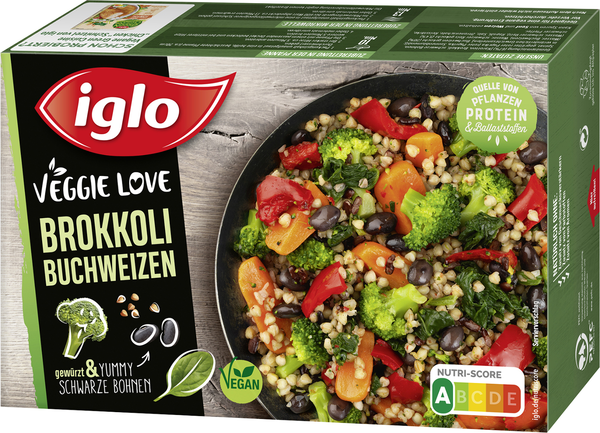 iglo Veggie Love Brokkoli Buchweizen 400g
