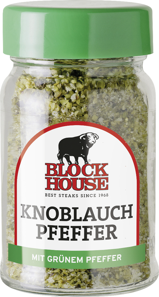 Block House Knoblauch Pfeffer 50g