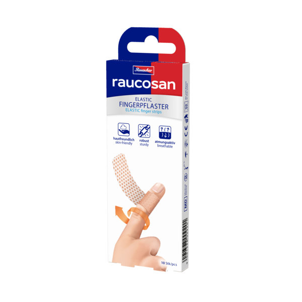 Raucosan Elastische Fingerpflaster 2x12cm 10 Stück