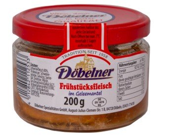 Döbelner Frühstücksfleisch im Geleemantel 200g
