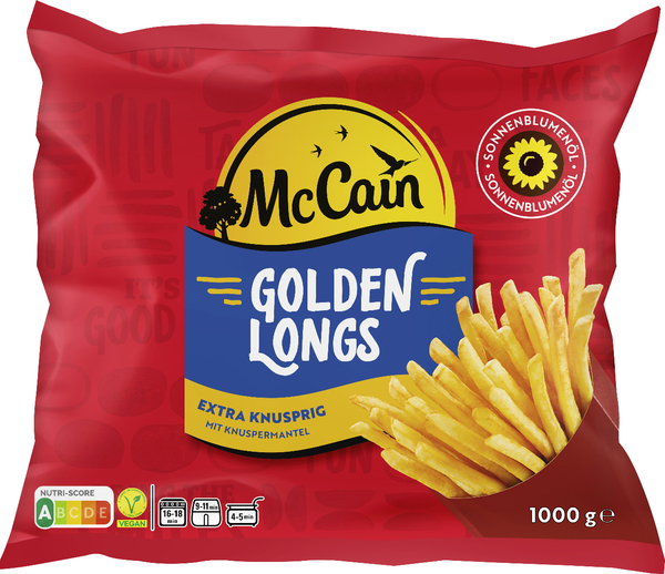 McCain Golden Longs 1000g