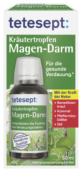 tetesept Kräutertropfen Magen-Darm 50 ml