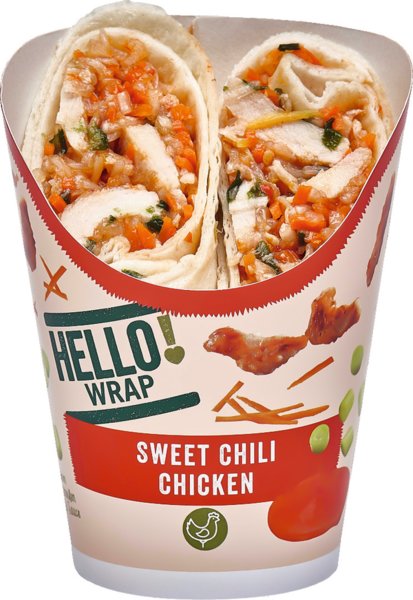 Hello Wrap Sweet Chili Chicken 190g