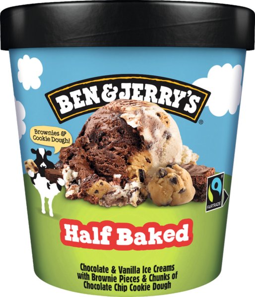Ben & Jerry's Half Baked 465ml