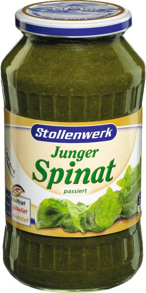 Stollenwerk Junger Spinat 720ml
