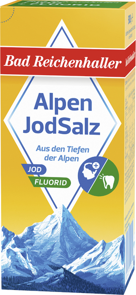 Bad Reichenhaller AlpenJodSalz + Fluorid 500g